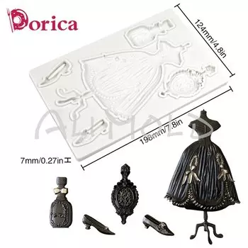 Силиконовая форма для торта Dorica