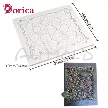 Силиконовая форма для торта Dorica "Страна чудес"