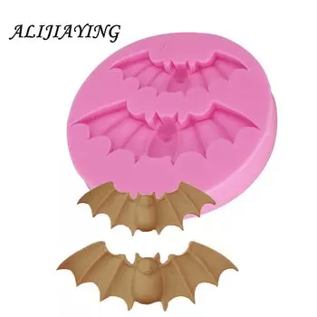Силиконовая форма для торта летучие мыши