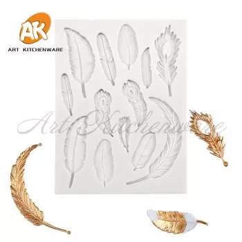 Силиконовая форма для торта "Павлин"