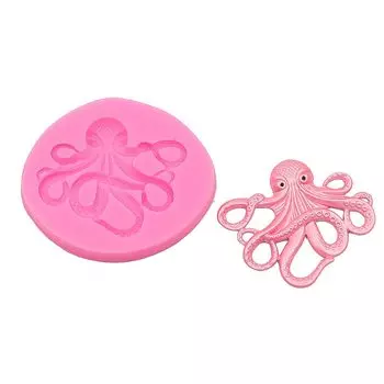 Силиконовая форма для торта в виде осьминога