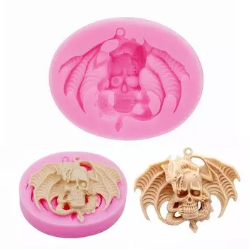 Силиконовая форма TUTULE череп пират