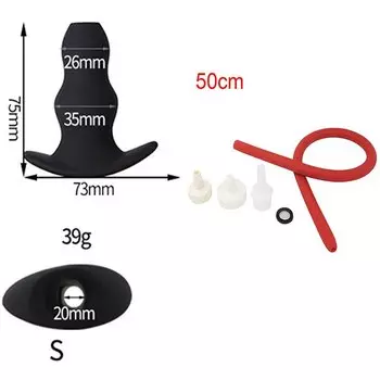 Силиконовая клизма для биде 50 см