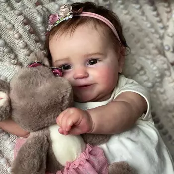 Силиконовая кукла-младенец Reborn, 50 см