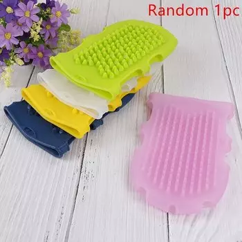 Силиконовая массажная перчатка YOVIP