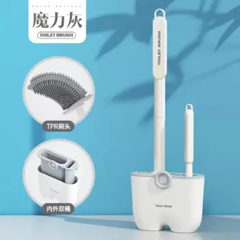 Силиконовая щетка для унитаза yjtechlife