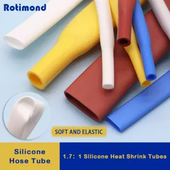 Термоусадочная силиконовая трубка 0.8-30 мм