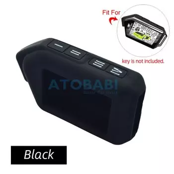 Силиконовые чехлы для ключей ATOBABI с ЖК-дисплеем, чехол для Scher-Khan Mobicar 1 2 3 A B M10 M20, двухсторонняя Автомобильная сигнализация, пульт дистанционного управления