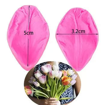 Силиконовые формы для листьев растений для торта