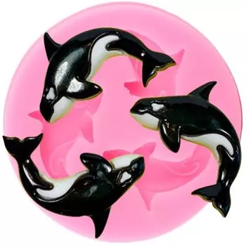 Силиконовые формы для торта Cai Ming Yu, дельфин