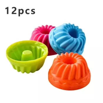 Силиконовые формы для выпечки 12 шт