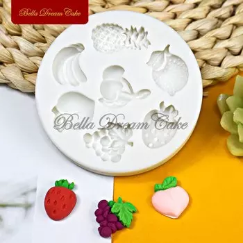 Силиконовые формы для выпечки фрукты