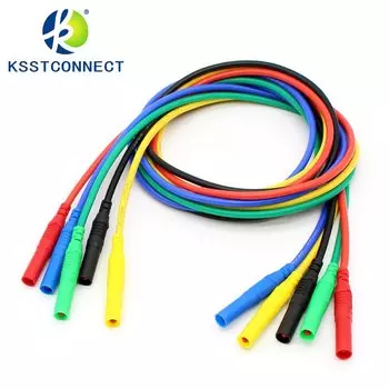 Силиконовые измерительные провода KSSTCONNECT TL320 5 шт., 5 цветов