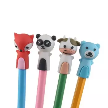 Силиконовые колпачки для карандашей Fox Panda 4 шт.
