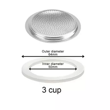Силиконовые уплотнительные кольца для кофеварок Moka Pot