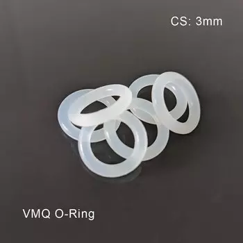 Силиконовые уплотнительные кольца VMQ O-Ring Seal CS 3мм