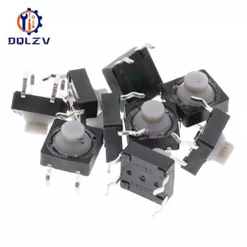 Силиконовый бесшумный переключатель DQLZV 8x8x5 мм