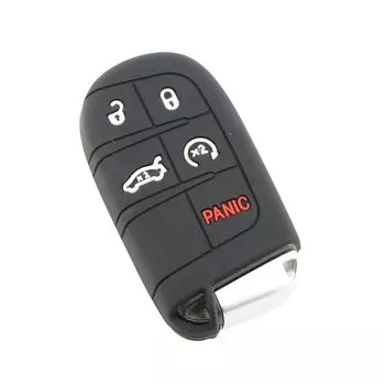 Силиконовый чехол-брелок для Jeep Renegade Compass Grand Cherokee для Chrysler 300C Wrangler Dodge, автомобильные аксессуары