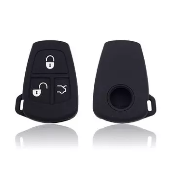 Силиконовый чехол Cocolockey Чехол для автомобильного смарт-ключа для Mercedes Benz 1998-2000, 3-кнопочный чехол для ключа дистанционного управления для автомобильного брелока