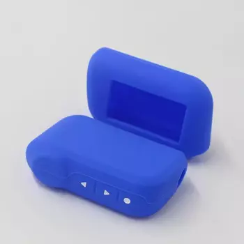 Силиконовый чехол для автоматического ключа для Starline A93 A63, русская версия, двусторонняя автомобильная сигнализация, ЖК-пульт дистанционного управления, брелок, чехол