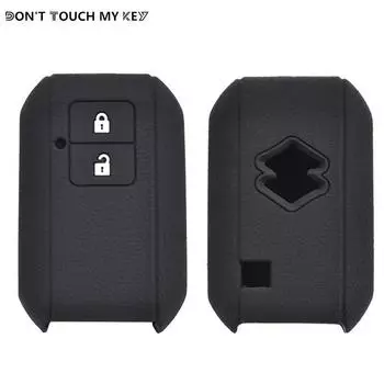 Силиконовый чехол для автомобильного дистанционного ключа для Suzuki Swift 2017 2018, держатель для брелока, 2 кнопки