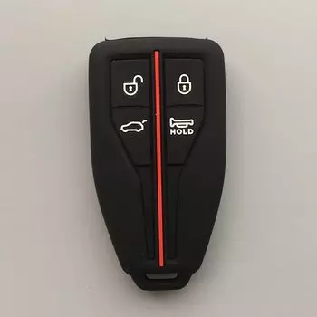 Силиконовый чехол для автомобильного ключа чехол для hongqi HS5 H5 H9 HS7 H7 L5 HS3 L9 4 кнопочный ключ