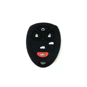 Силиконовый чехол для автомобильного ключа, чехол для Chevrolet tahoe yukon suburban, для GMC, Cadillac, для Buick, 6-кнопочный чехол для ключа