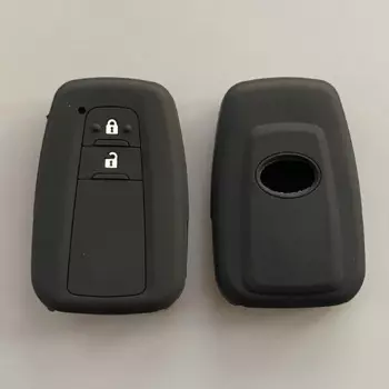 Силиконовый чехол для автомобильного ключа для Toyota Corolla Prius Camry V70 C-HR RAV4 Hybrid Highlander Altis Land Cruiser Prado 150 Avalon