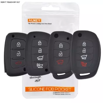 Силиконовый чехол для автомобильного ключа для Hyundai Creta Tucson Santa fe Elantra Sonata i10 i20 i30 i40 i25 ix35, чехол для брелока с дистанционным управлением без ключа