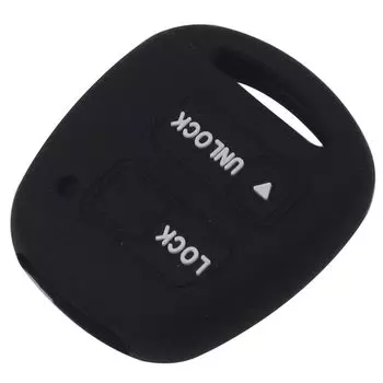 Силиконовый чехол для автомобильного ключа jingyuqin с 2 кнопками, чехол для TOYOTA CAMRY RAV4 PRADO COROLLA AVENSIS LAND CRUISER YARIS