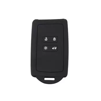 Силиконовый чехол для автомобильного ключа подходит для Renault Koleos, Kadjar, Megan 2016-2020, для Samsung QM6, защитный чехол для ключа с дистанционным управлением