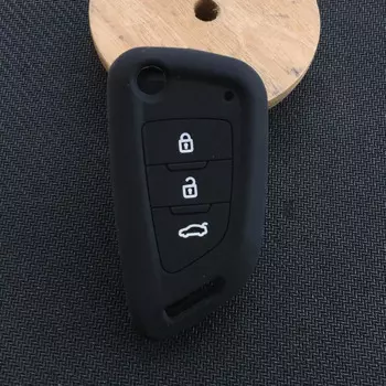 Силиконовый чехол для автомобильного ключа, универсальный, с 3 кнопками, VVDI2