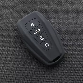 Силиконовый чехол для автомобильных ключей, чехол-держатель для Geely Coolray, 4 кнопки, автостайлинг, аксессуары для брелоков