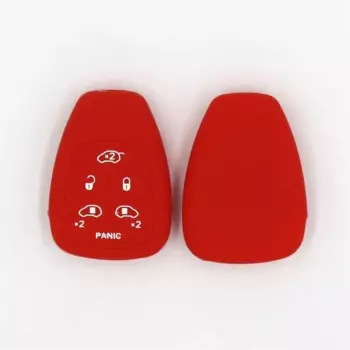 Силиконовый чехол для дистанционного ключа автомобиля для Chrysler 300 Town Country Dodge Caravan Caliber для Jeep ilicone Key Cover