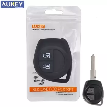 Силиконовый чехол для дистанционного ключа для Opel/Vauxhall Agila для Fiat Sedici 2004-2014 Чехол для брелока с 2 кнопками