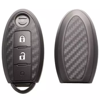 Силиконовый чехол для ключа с дистанционным управлением jingyuqin для Nissan X-Trail 370Z Cube Micra Qashqai Juke Leaf Tiida Cube Quest Versa