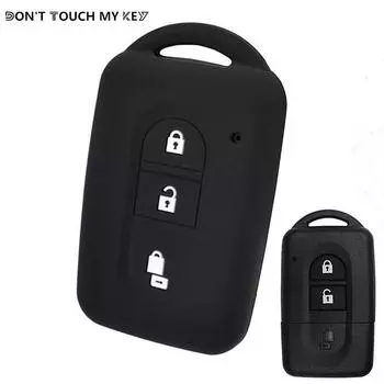 Силиконовый чехол для ключей для Nissan Qashqai Micra Juke X-Trail Navara Note Tiida, брелок без ключа, чехол для ключей, защитный держатель