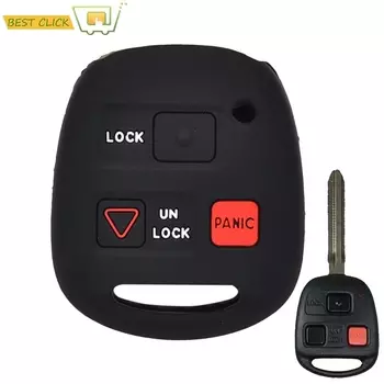 Силиконовый чехол для ключей для Toyota Land Crusier FJ Cruiser для Lexus ES GS LS IS RX SC LX RX400h ES330 RX330 GS300 GS430