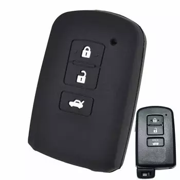 Силиконовый чехол для ключей для Toyota RAV4 Camry corolla Land Cruiser Highlander Prius Auris Avalon Yaris, чехол для пульта дистанционного управления 2018 2019 2020