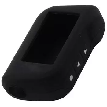 Силиконовый чехол для ключей jingyuqin для Starline A93 A63, русская версия, двусторонняя автомобильная сигнализация, ЖК-пульт дистанционного управления, брелок для ключей, чехол