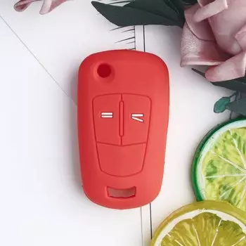 Силиконовый чехол для ключей KEYYOU для Vauxhall, Opel, Corsa, Astra, Insignia, Vectra, Mokka, Zafira, 2 кнопки, флип-чехол для телефона