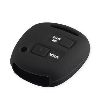 Силиконовый чехол для ключей от машины для Toyota Camry 4Runner Yaris Corolla RAV4 Lexus RX LS GX SC Fob Стайлинг