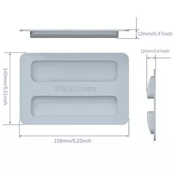 Силиконовый чехол для тостера HENGHOME
