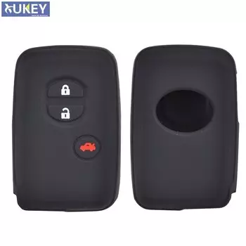 Силиконовый чехол для Toyota Land Cruiser Prado Avensis IQ Corolla Prius Highlander Yaris с 3 кнопками