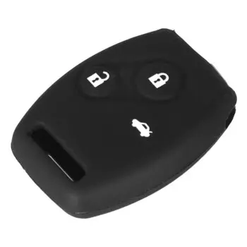 Силиконовый чехол KEYYOU для автомобильного ключа с 3 кнопками, чехол для Honda Accord CR-V CRV Civic Pilot Fit Freed StepWGN