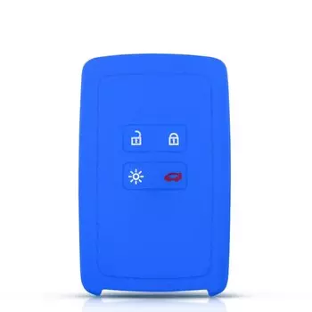 Силиконовый чехол KEYYOU для автомобильного ключа с 4 кнопками для Renault KOLEOS, Kadjar, Arkana 2017, чехол для пульта дистанционного управления Samsung QM5