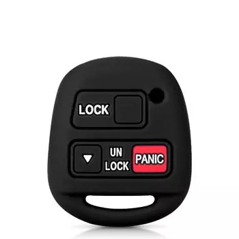 Силиконовый чехол KEYYOU с 2/3 кнопками для Toyota FJ Cruiser Land 2008-2014 Yaris Echo для Lexus ES GS LS IS RX SC LX RX400h