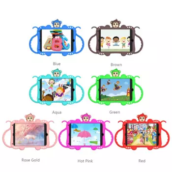 Силиконовый чехол-подставка для IPad 5, 6, 9,7, 2018, 2017 Mini, 4, 5, защита от детей, чехол для планшета Ipad Pro9.7, 10,5, Air 1, 2