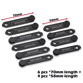 Силиконовый фиксирующий Натяжной ремень, бандаж, трубка, кабели сцепления, провода для Harley YAMAHA BMW KAWASAKI HONDA, SUZUKI DUCATI Victory Aprilia Benelli Mv Agusta аксессуары для мотоциклов