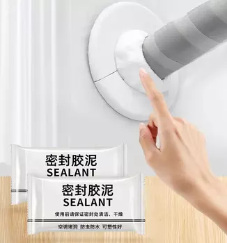 Силиконовый герметик для отверстий 10 шт